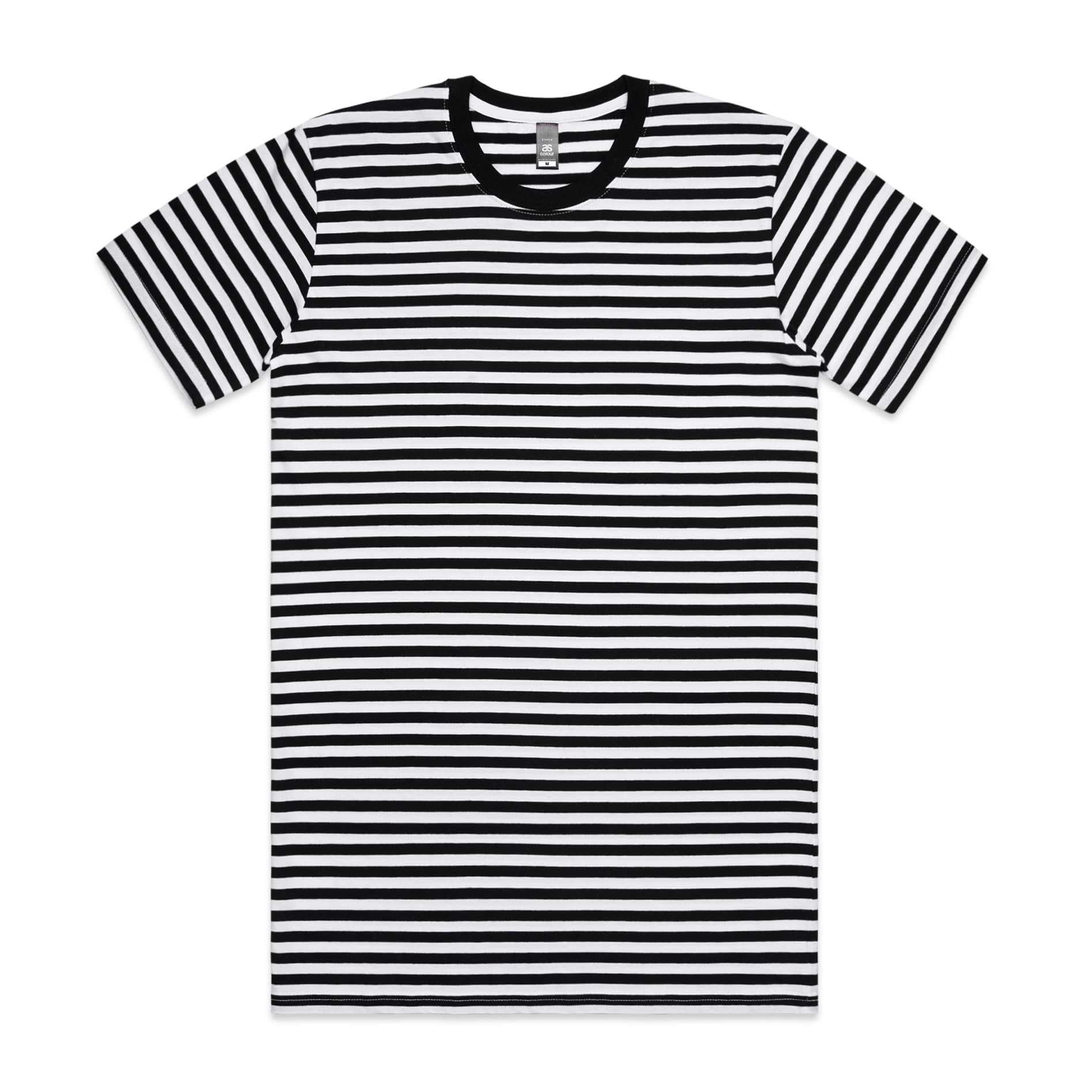 Black and White STripe Tee